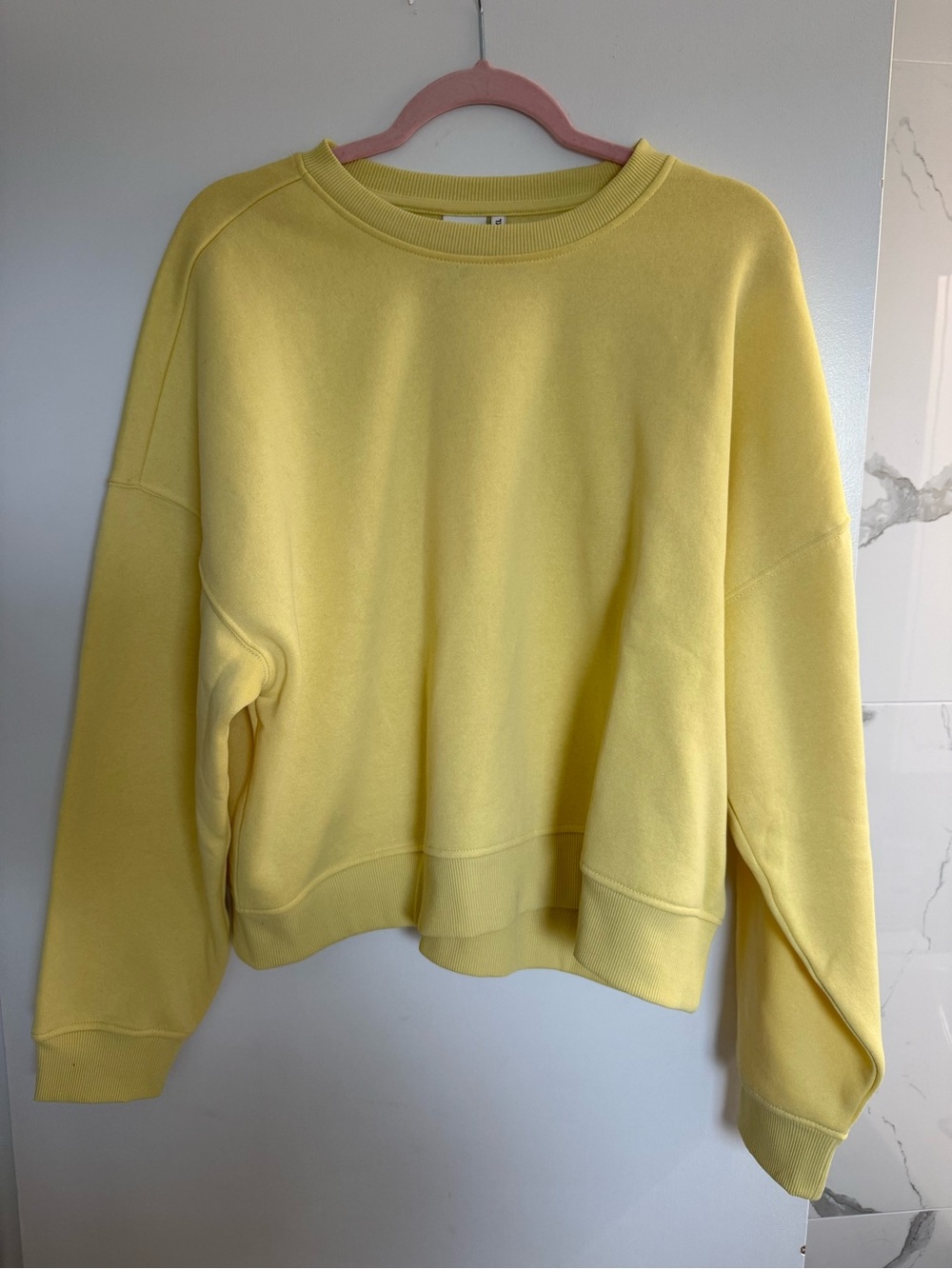 ONLY Yellow Crewneck Women's Sweater - Casual Pullover